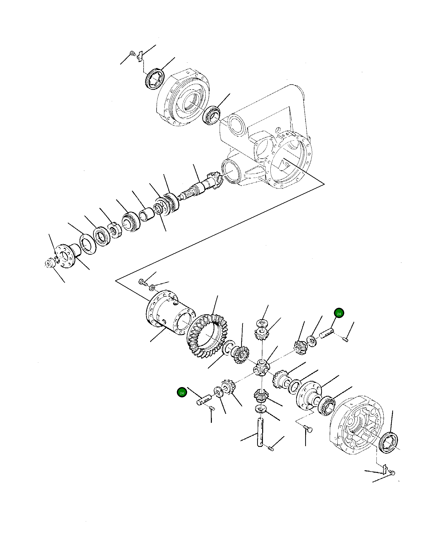 Палец 21D-23-11340 Komatsu