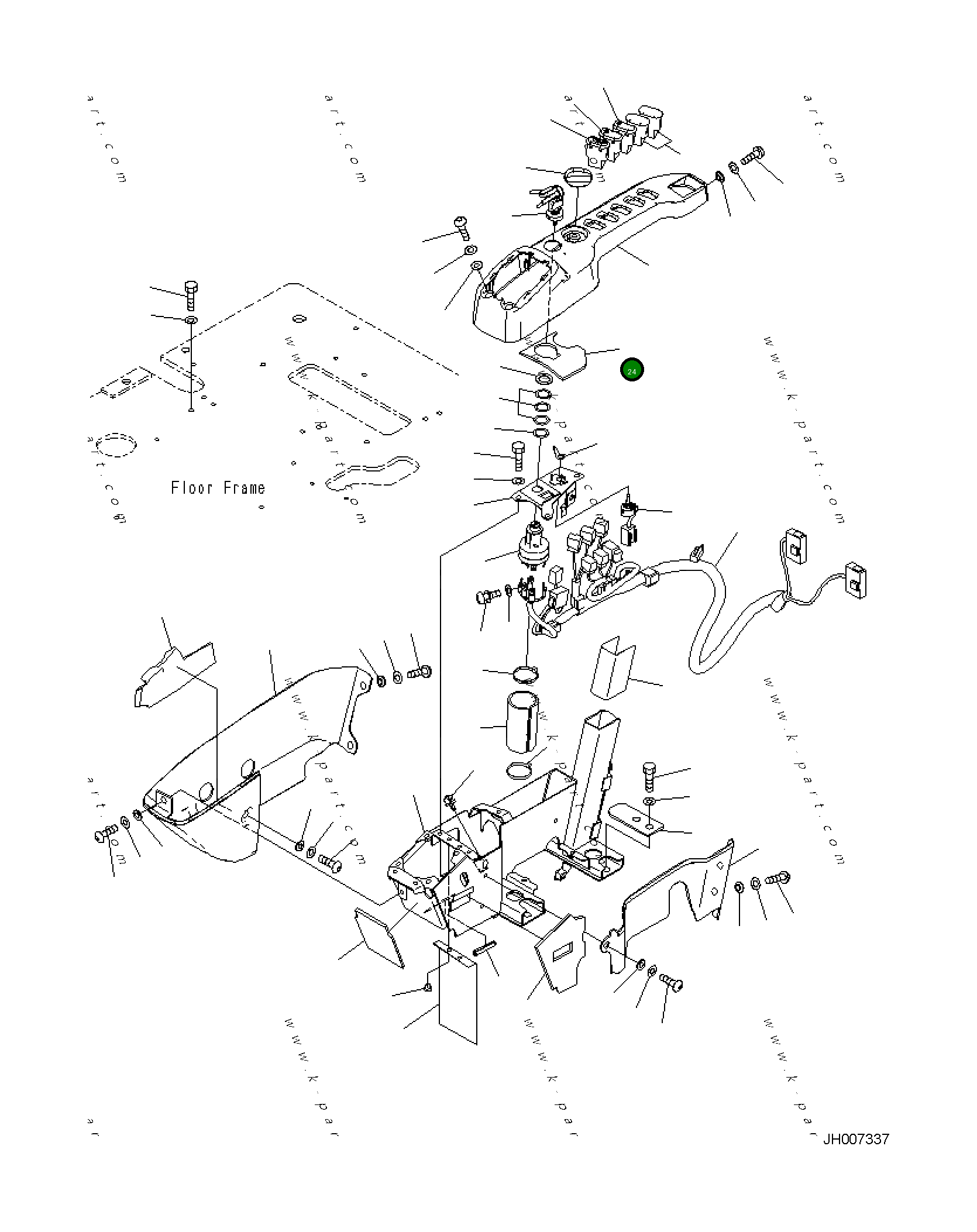 Лист 2A5-43-12320 Komatsu
