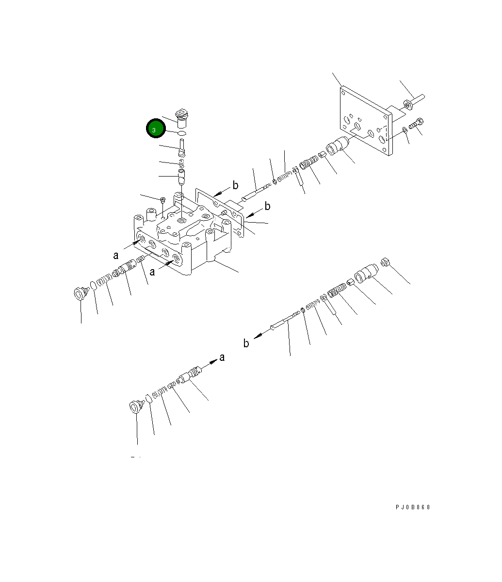 Корпус 14X-40-11650 Komatsu
