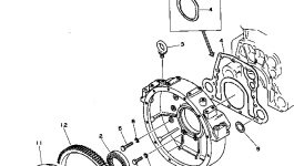 Прокладка 6112-23-4810 Komatsu