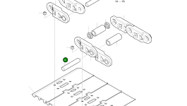 Палец 2123-7038 Komatsu