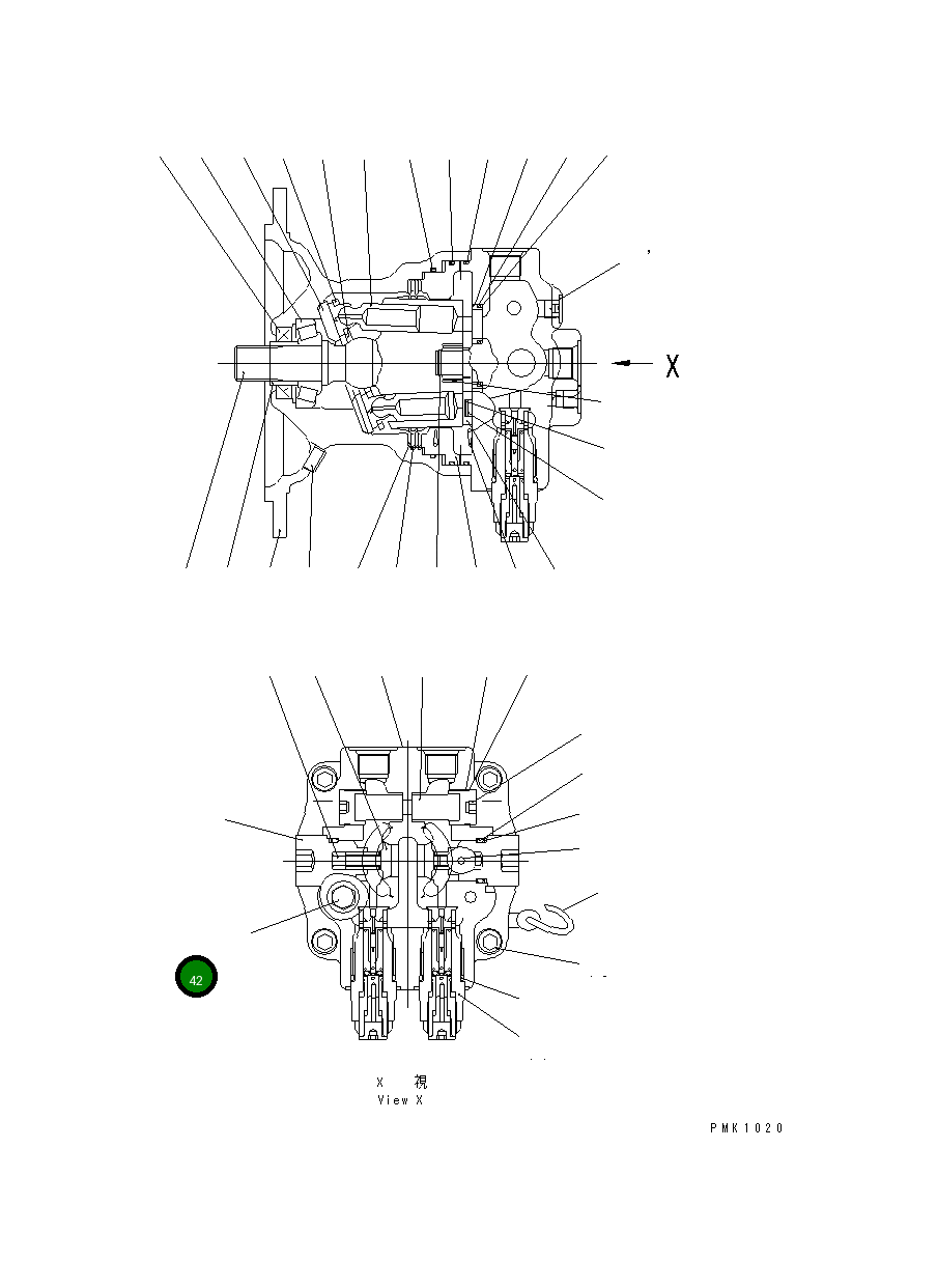 Колпак TM0321-005 Komatsu
