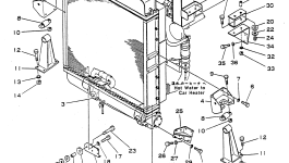 Кронштейн 568-03-13221 Komatsu