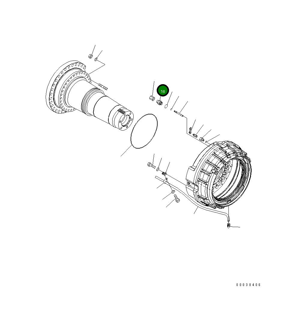 Направляющая 569-33-71720 Komatsu