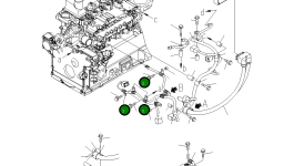 Клипса 600-051-1100 Komatsu