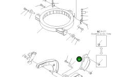 Палец 232-735-4390 Komatsu