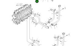 Кронштейн 22U-62-14750 Komatsu