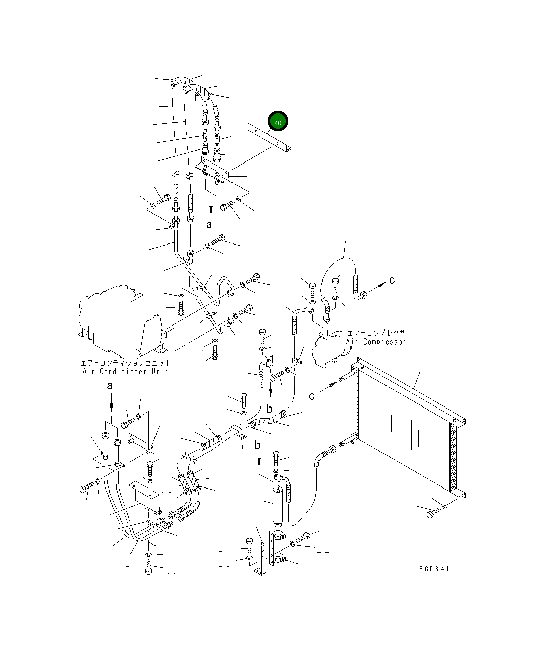 Кронштейн 235-809-3840 Komatsu