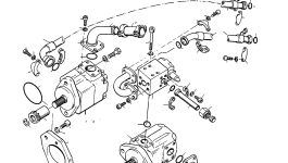 Кронштейн 4215986M91 Komatsu