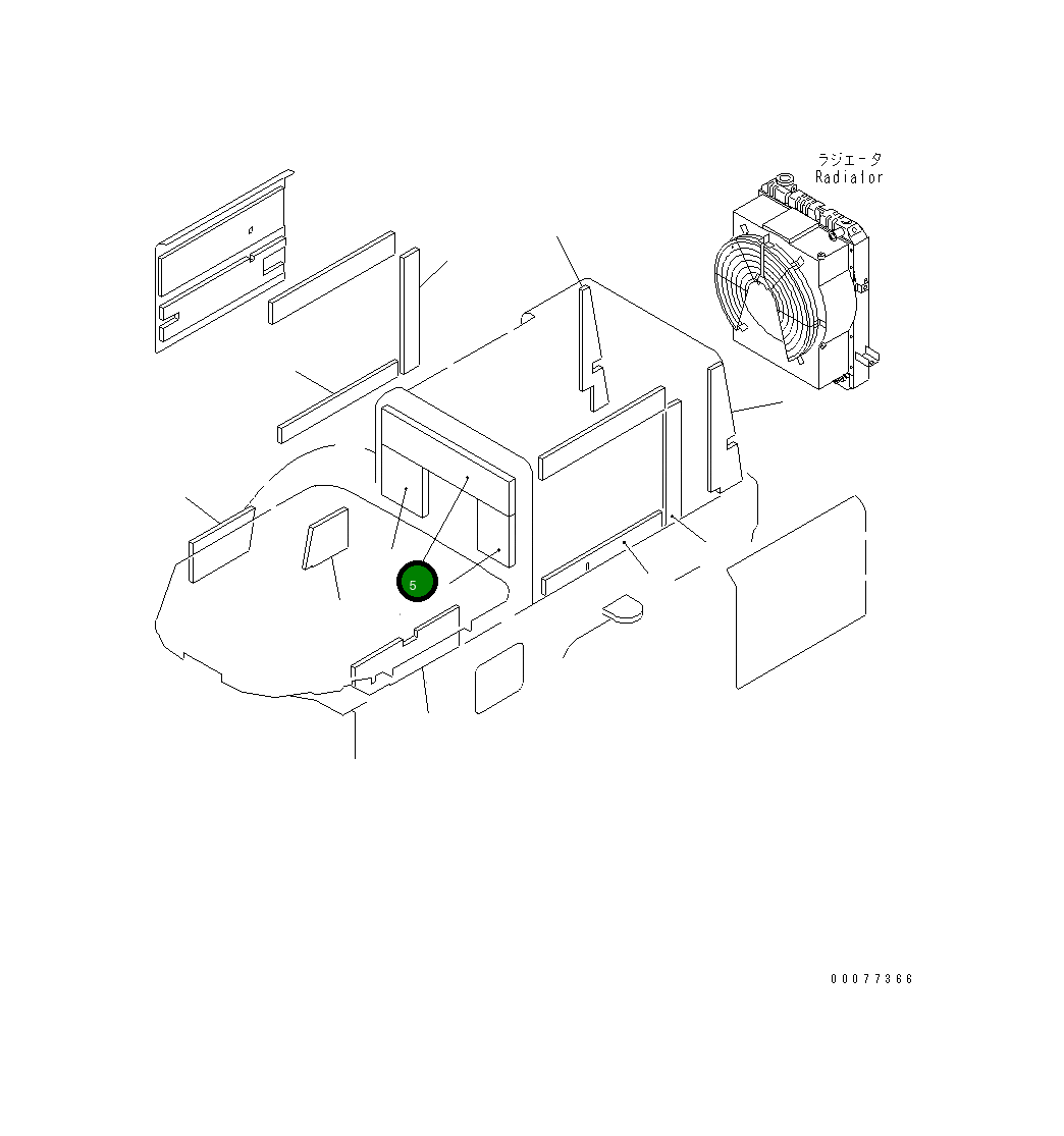 Лист 417-54-21910 Komatsu