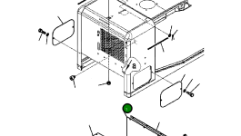 Лист 419-54-31186 Komatsu