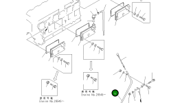 Направляющая 6151-21-5410 Komatsu
