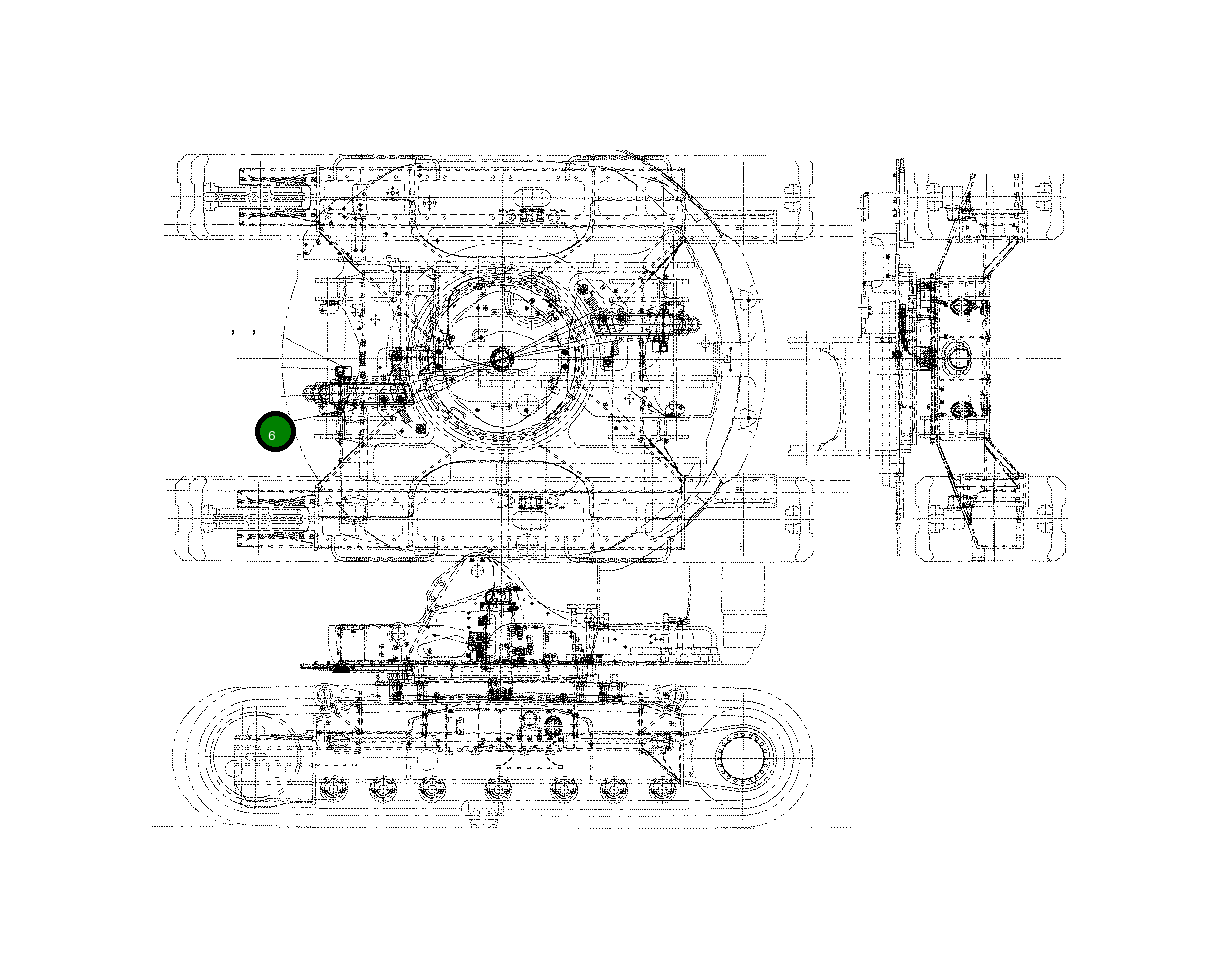 Палец 22B-914-2552 Komatsu