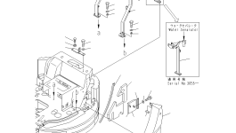 Кронштейн 22M-54-15531 Komatsu