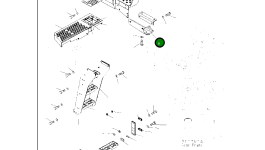 Кронштейн 421-54-64881 Komatsu