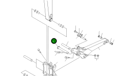 Палец 21U-70-26321 Komatsu