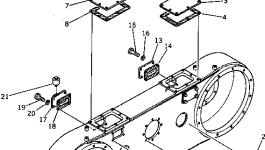 Корпус 232-23-51311 Komatsu
