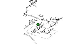 Коромысло управления двигателем 740 511 C1 Komatsu