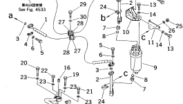 Кронштейн 566-61-83160 Komatsu