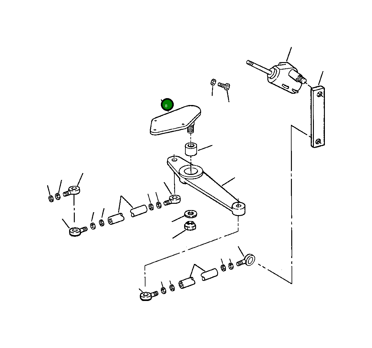 Ось 935 982 C2 Komatsu