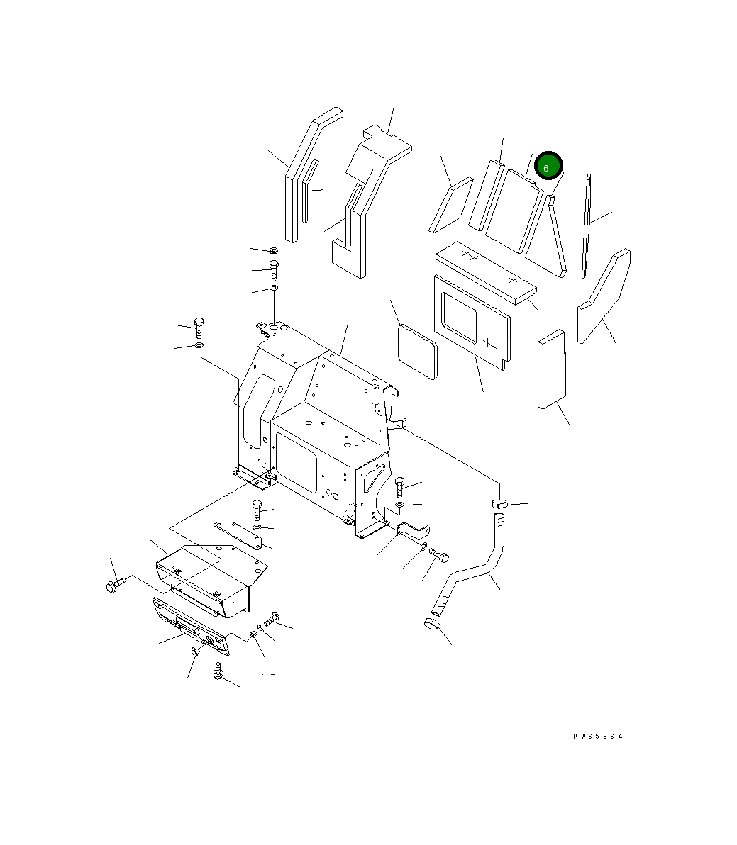 Лист 22K-959-1920 Komatsu