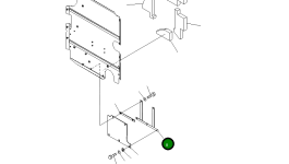 Кронштейн 416-Z97-4930 Komatsu