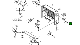 Кронштейн 417-54-B4340 Komatsu