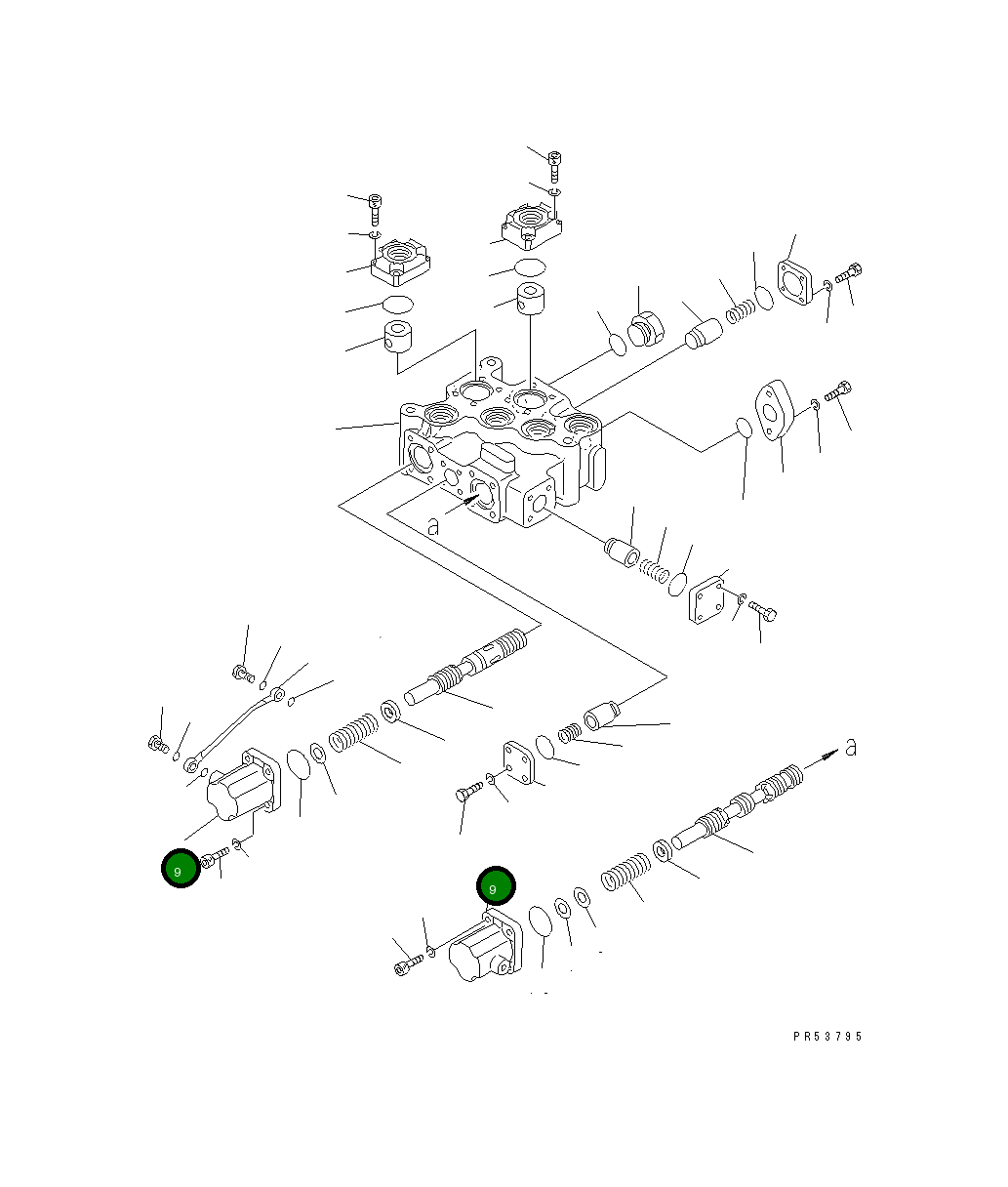 Корпус 702-21-12150 Komatsu