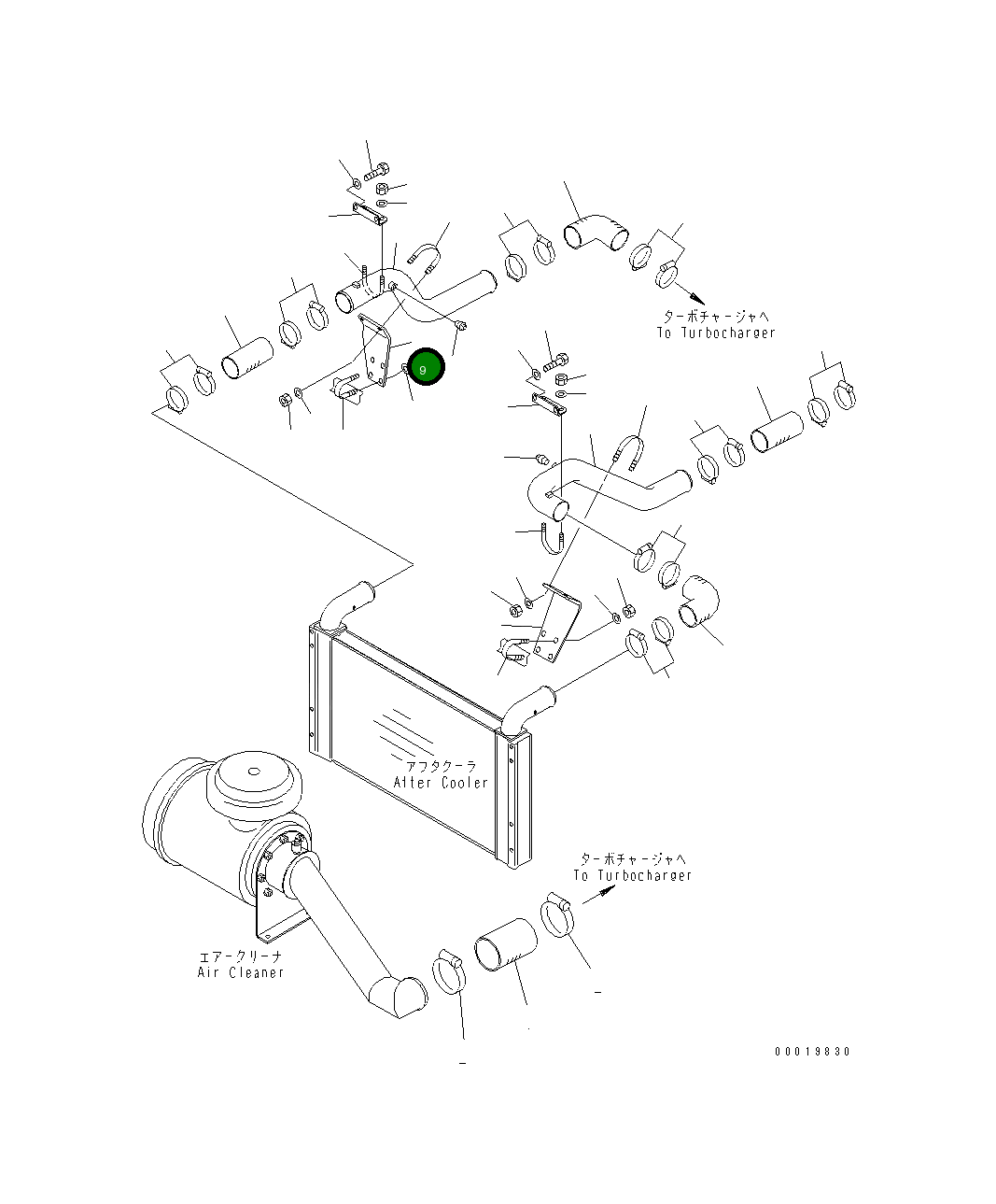 Кронштейн 567-02-72140 Komatsu