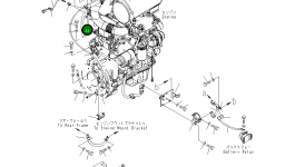 Кронштейн 418-06-31311 Komatsu