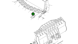 Палец 42C-70-13140 Komatsu