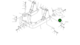 Кронштейн 114-72-31260 Komatsu