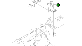 Кронштейн 142-979-3423 Komatsu