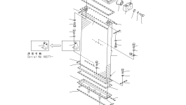 Кронштейн 198-03-51272 Komatsu
