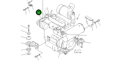 Кронштейн 21X-01-31120 Komatsu
