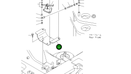 Кронштейн 23C-06-51631 Komatsu