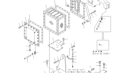 Кронштейн 6151-15-5141 Komatsu