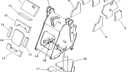 Лист 415-Z97-2640 Komatsu