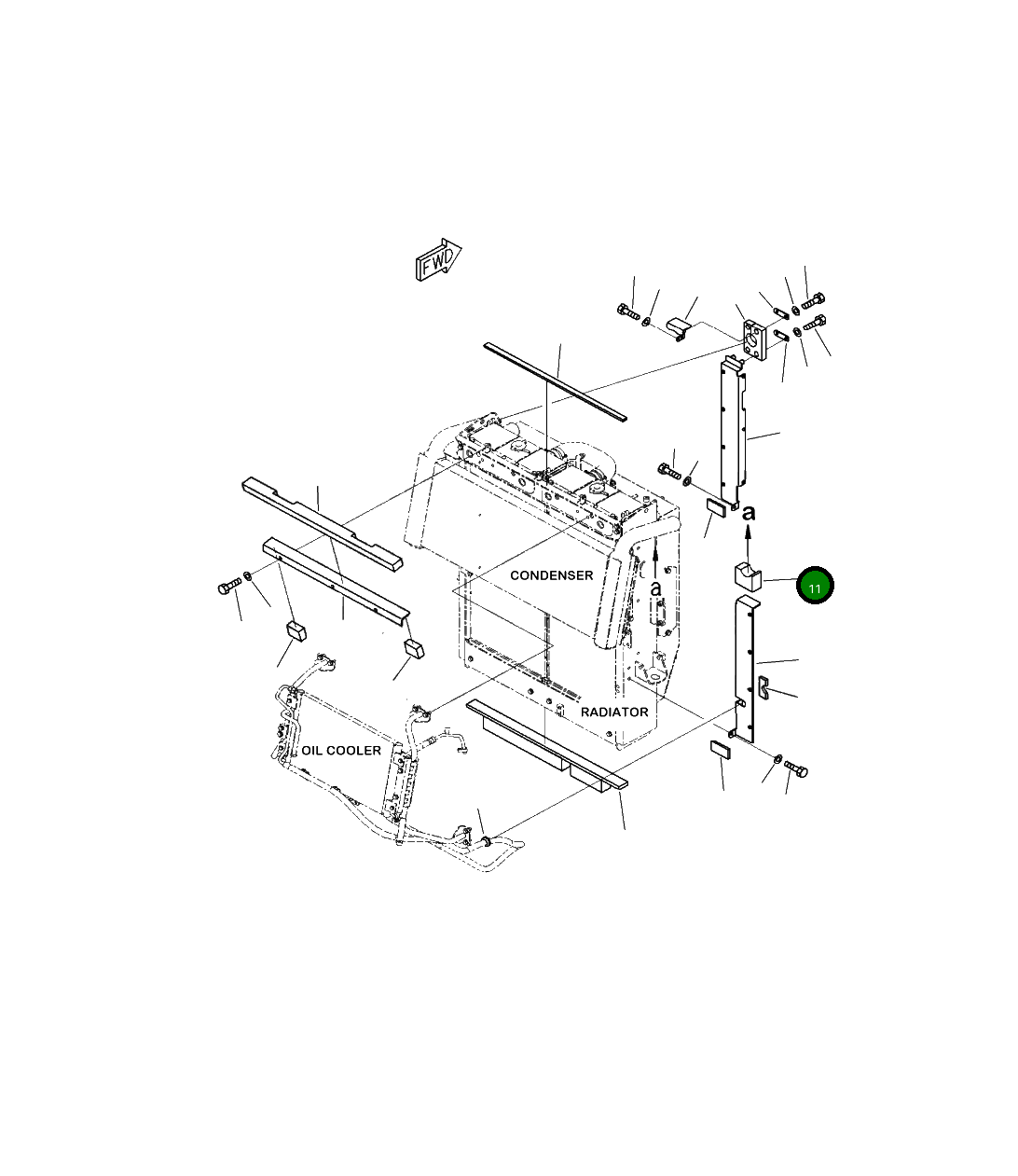 Лист 423-03-51810 Komatsu