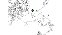 Кронштейн 417-Z91-4280 Komatsu