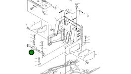 Кронштейн 426-S94-2221 Komatsu