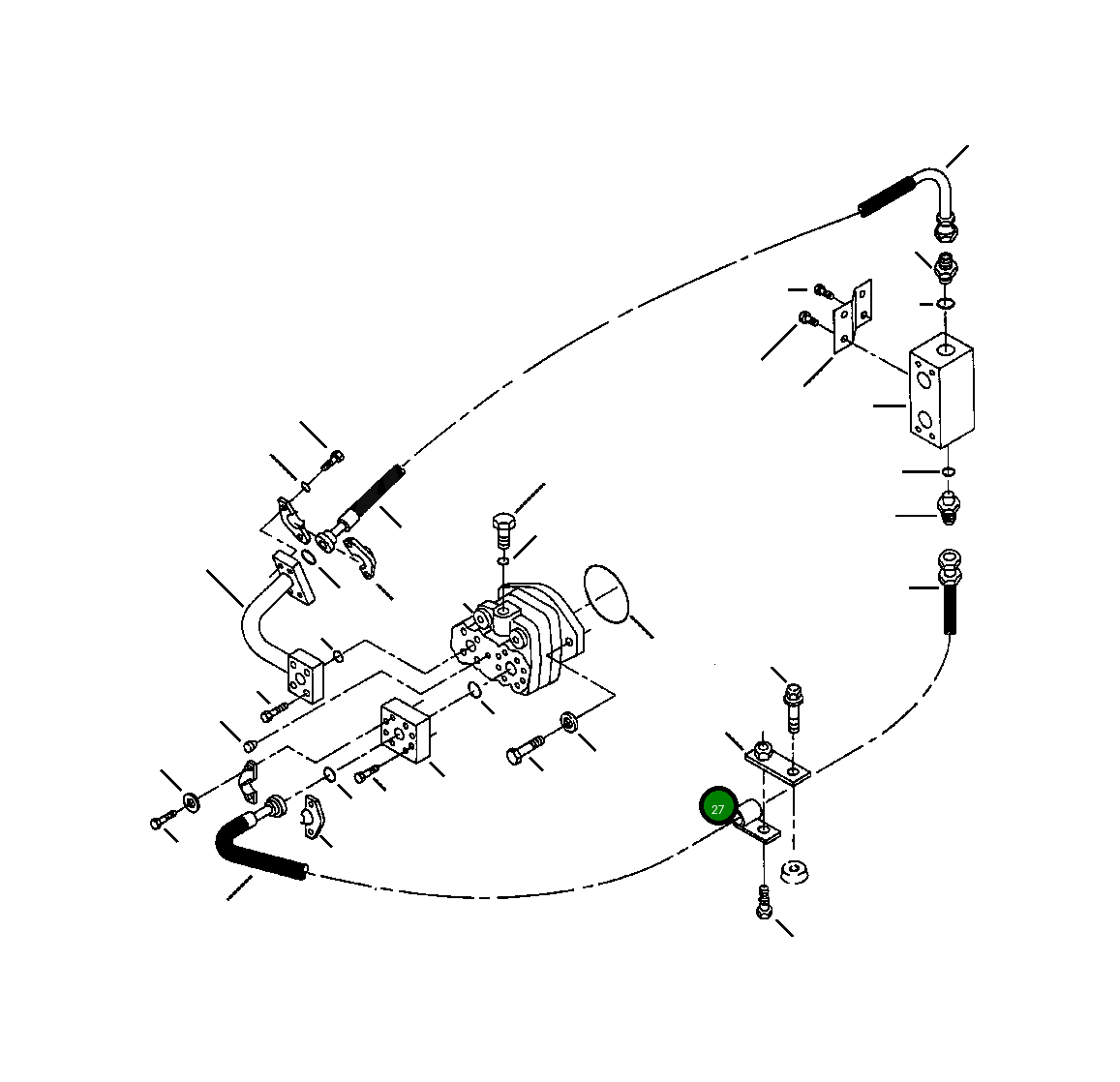 Клипса 416-16-11660 Komatsu