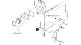 Кронштейн 6245-11-5720 Komatsu