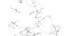 Кронштейн 421-06-62181 Komatsu