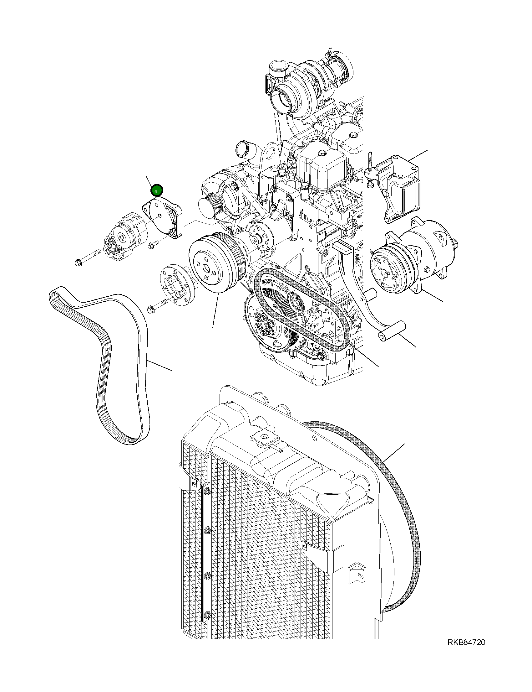 Кронштейн 42N-01-13820 Komatsu