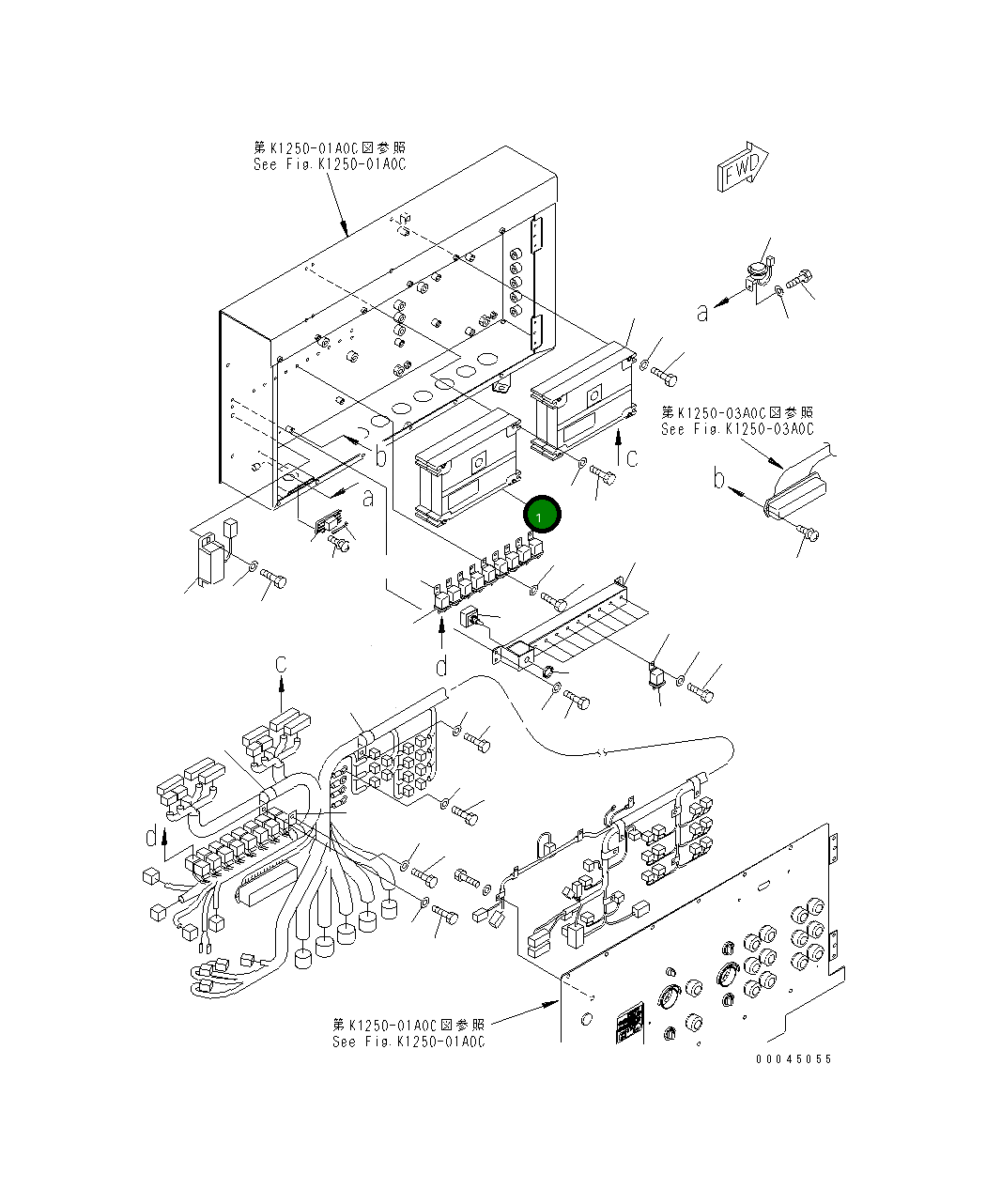 Контроллер 7838-14-2001 Komatsu