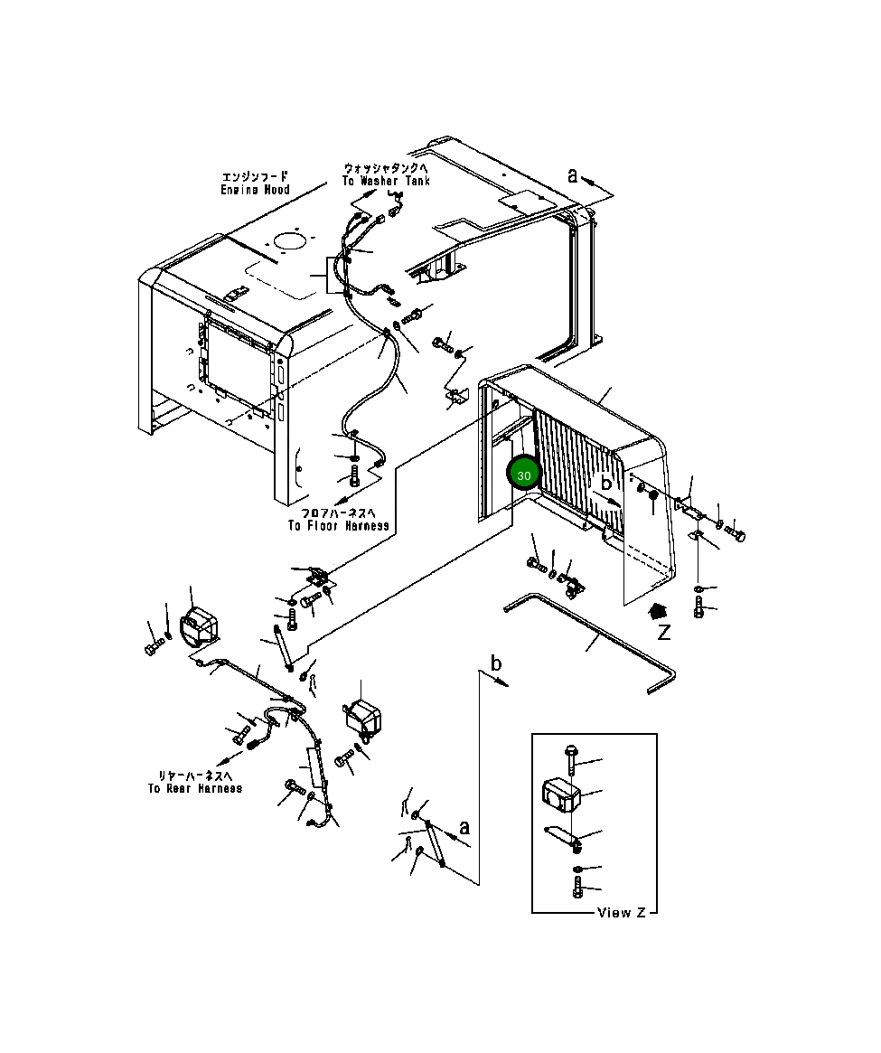 Кронштейн 419-54-B6070 Komatsu