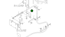 Кронштейн 427-43-11580 Komatsu