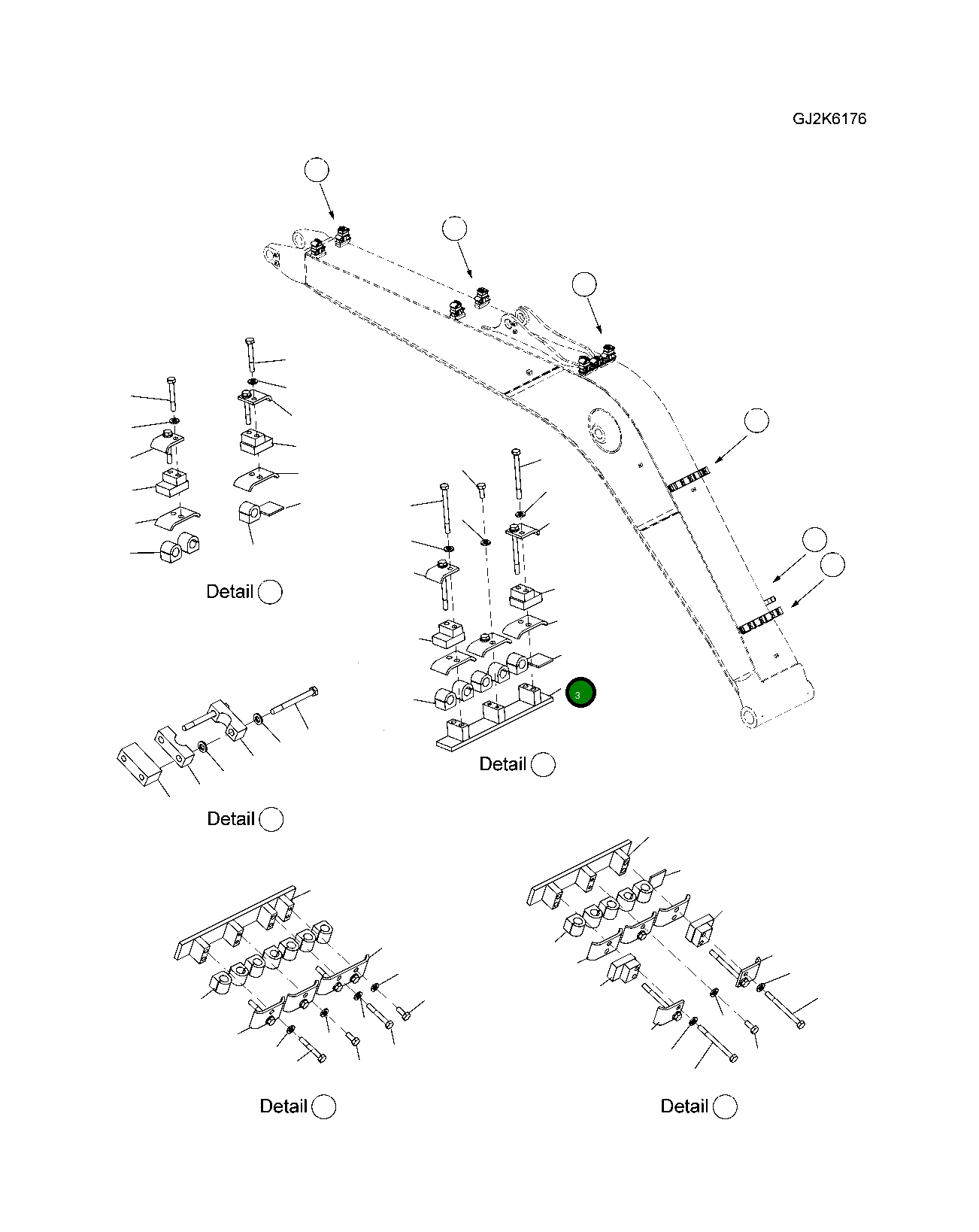 Кронштейн 20G70-32470 Komatsu