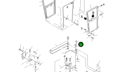 Палец 235-950-1510 Komatsu